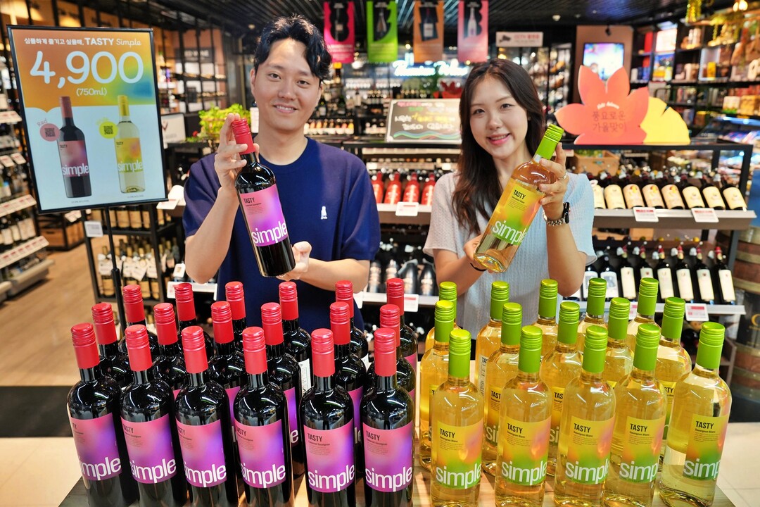 롯데마트·슈퍼, 4900원 ‘테이스티 심플’ 와인 출시