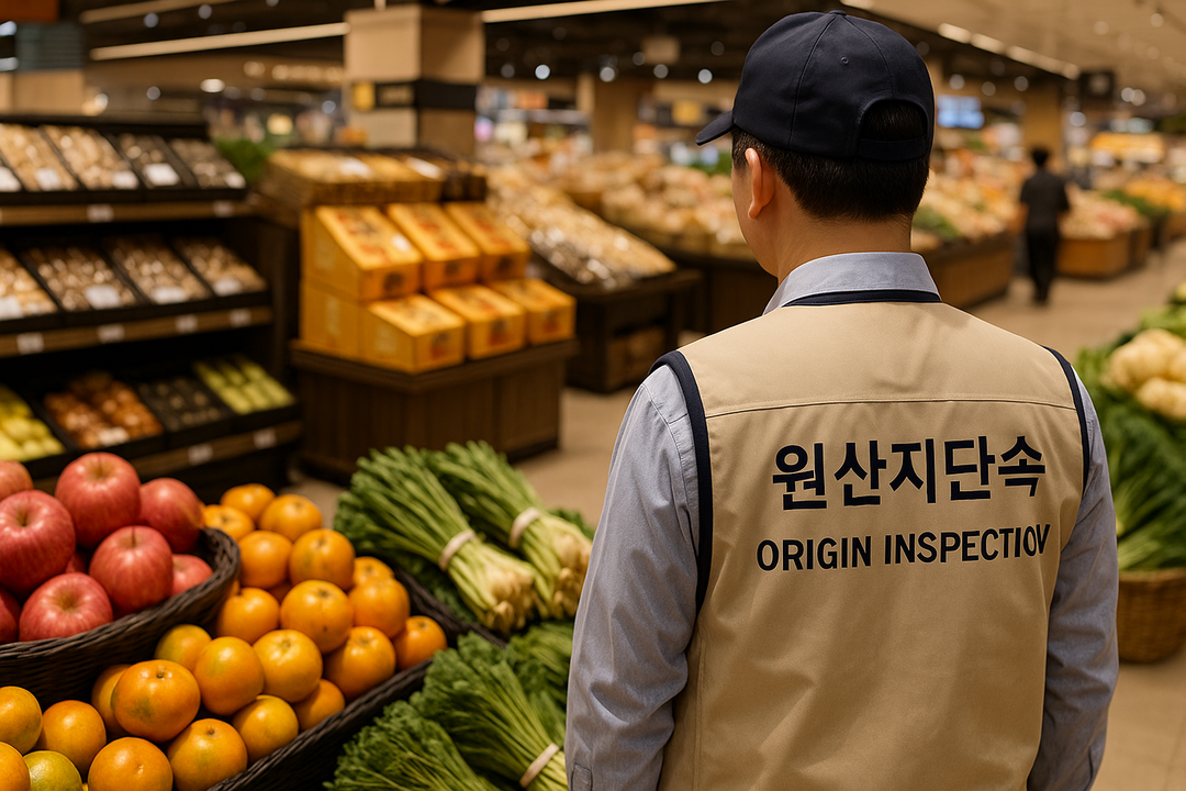 추석 성수품 원산지, 제대로 알고 구입하세요!