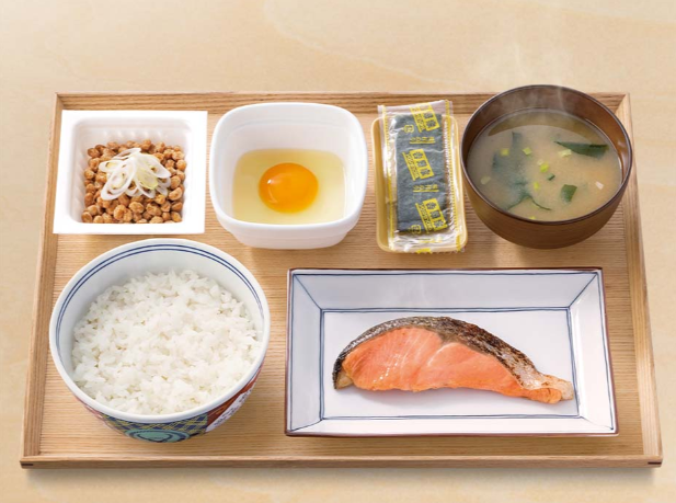 요시노야의 조식 메뉴. 오전 4시부터 11시까지 즐길 수 있다. 사진=요시노야 홈페이지 캡처