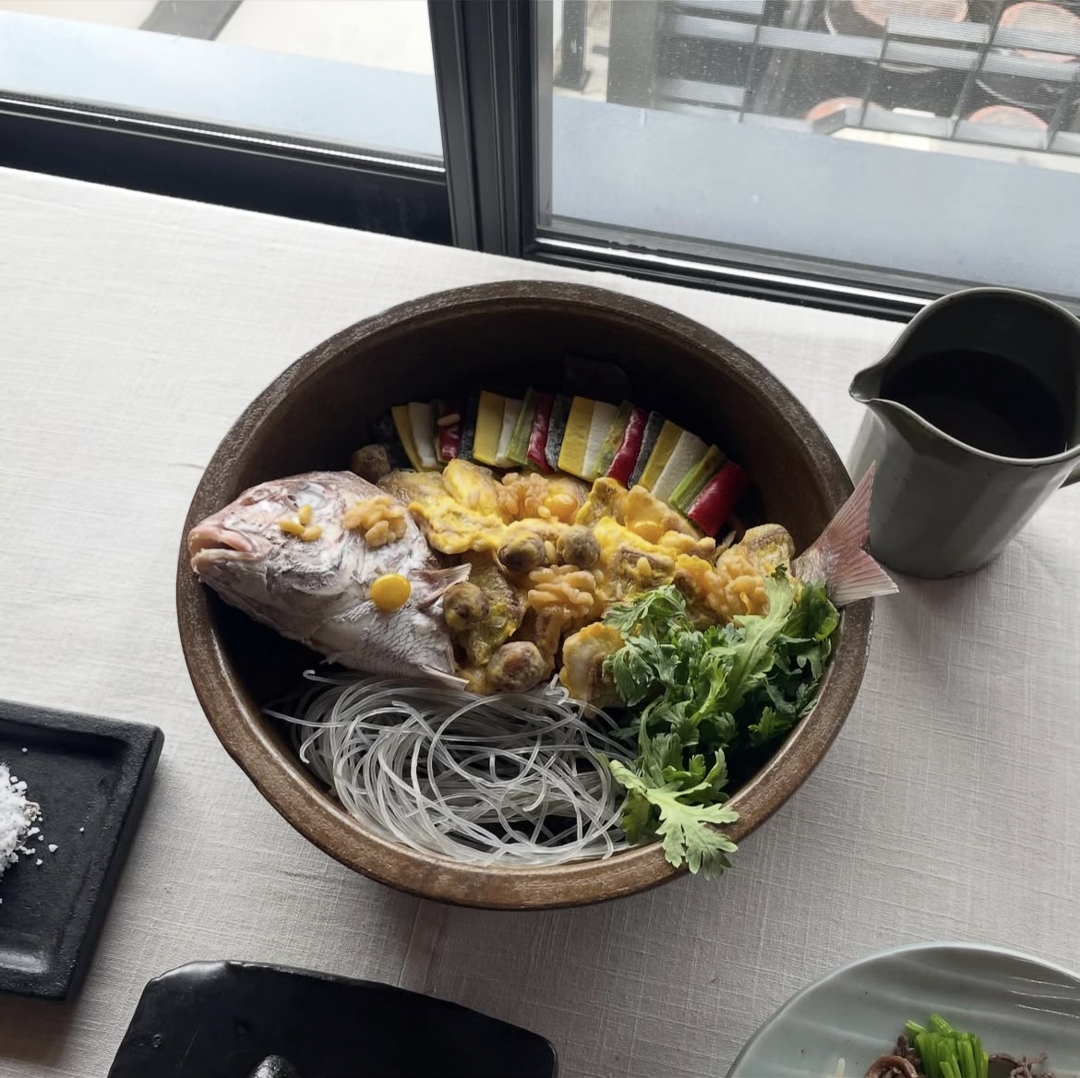 [사진=궁중음식재단, 도미면]