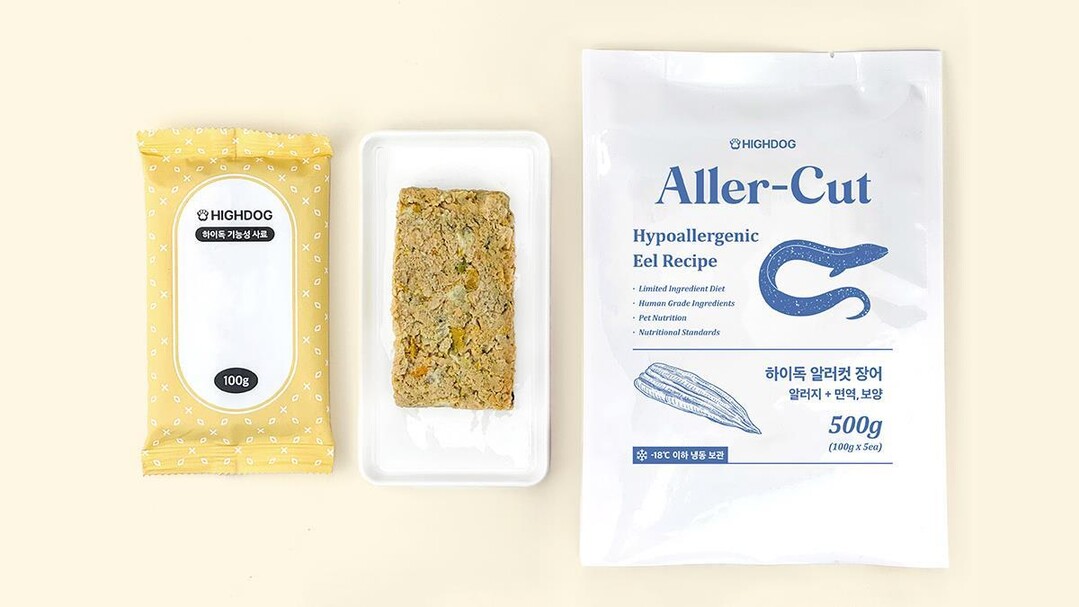 하이독, 강아지 알러지 케어 화식사료 ‘알러컷 장어’ 출시