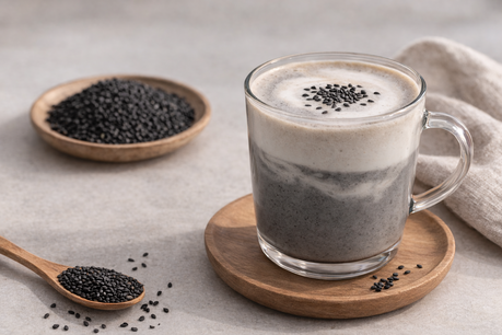 '모던한 회색의 맛' 말차 다음은 흑임자?… 흑임자 트렌드가 온다