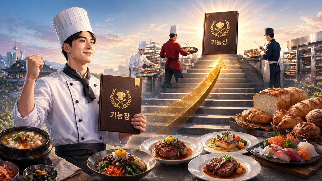 [신현우의 식(食)더스트리] 국가기술자격 경력 요건 완화... 조리기능장 도전 가능 기간 단축