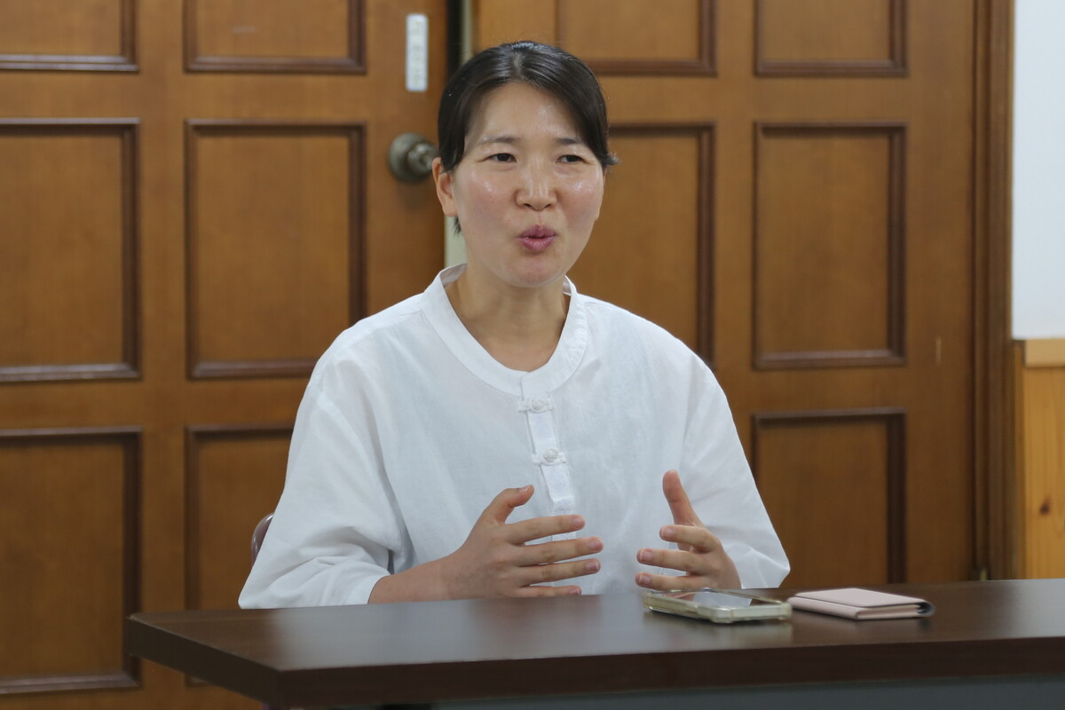 이이내(43) 씨  사진 = 이경엽 기자