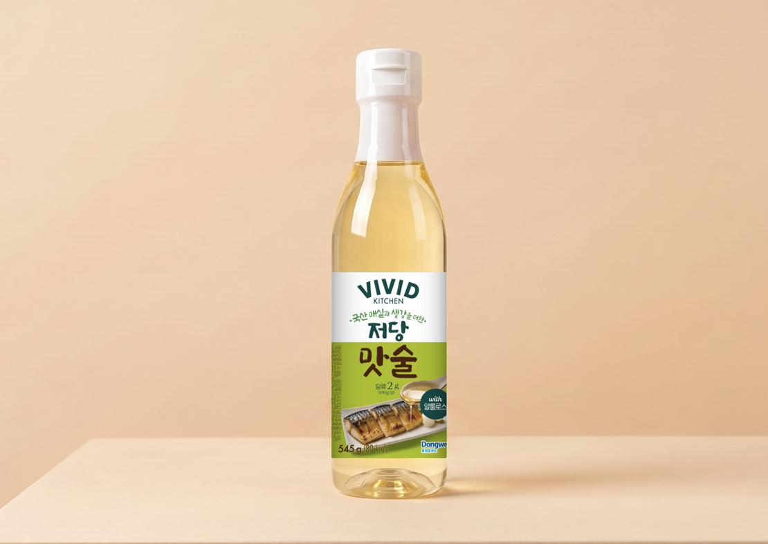 '비비드키친(VIVID KITCHEN)' 저당 맛술 이미지. 사진=동원그룹 제공